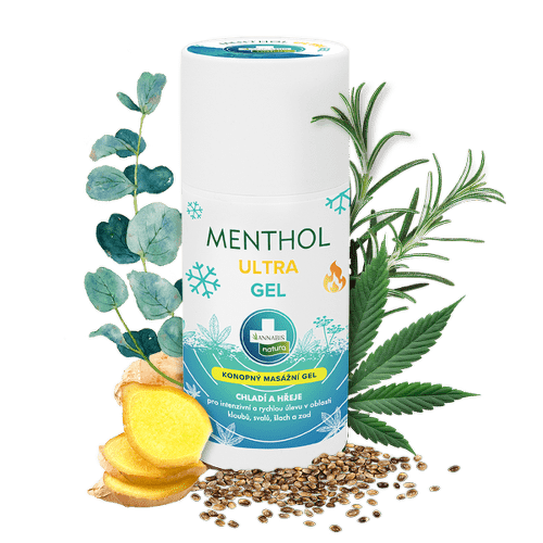 Annabis Menthol Ultra Gel konopný masážní gel 90ml