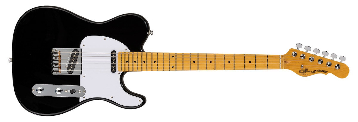 G&L Tribute ASAT Classic Gloss Black, MP