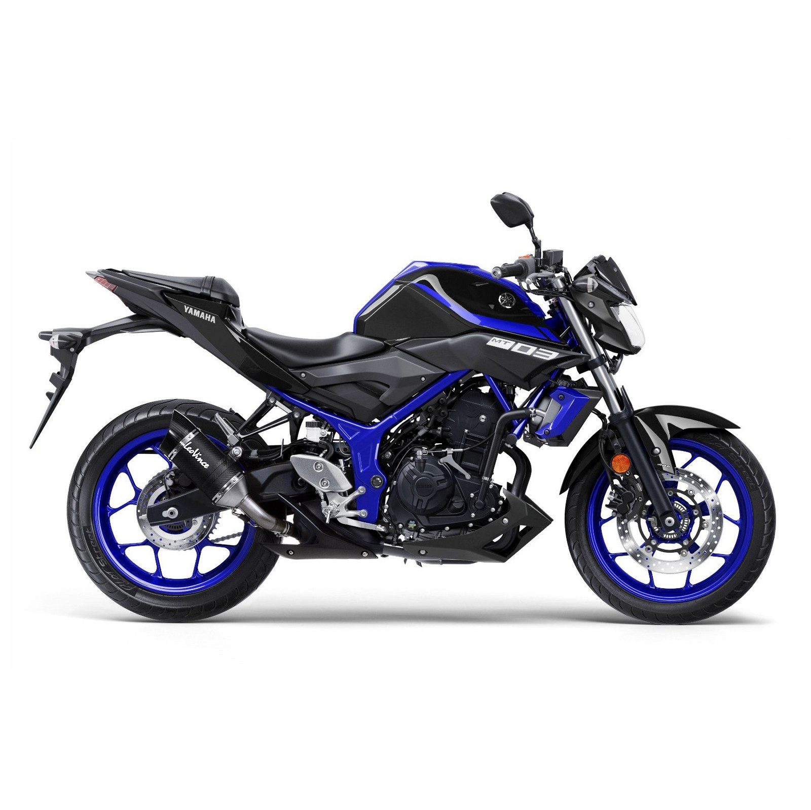 LeoVince LV Pro Carbon Slip-on YAMAHA MT-03 (18-19), MT-03 (20), MT-03 (22-23), YZF-R3 (18), YZF-R3 (19-20), YZF-R3 (22-23)