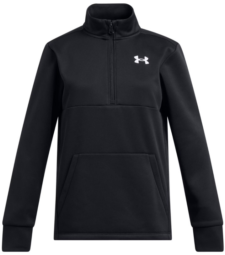 Mikina Under Armour Armour Fleece 1/2 Zip-BF-BLK