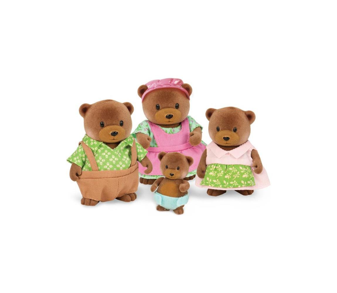 Li'l Woodzeez Li'l Woodzeez - Set postaviček HEALTHNUGGLE rodina medvědů