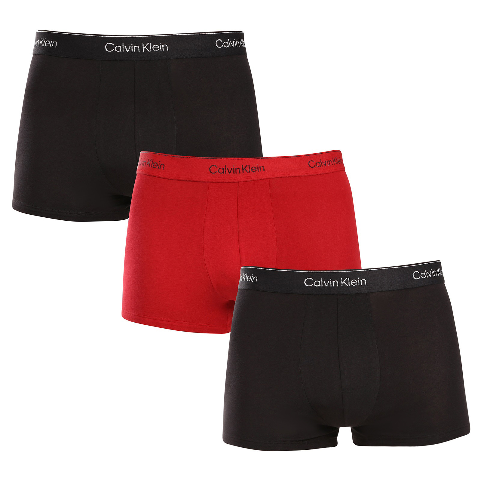 3PACK pánské boxerky Calvin Klein vícebarevné (NB4078A-QVV) XL, trenky / trenýrky