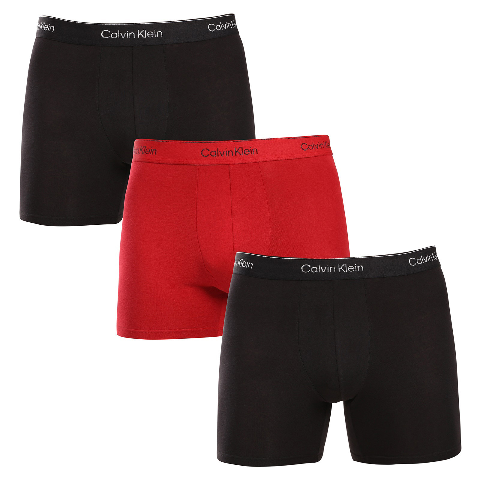 3PACK pánské boxerky Calvin Klein vícebarevné (NB4077A-QVV) M, trenky / trenýrky