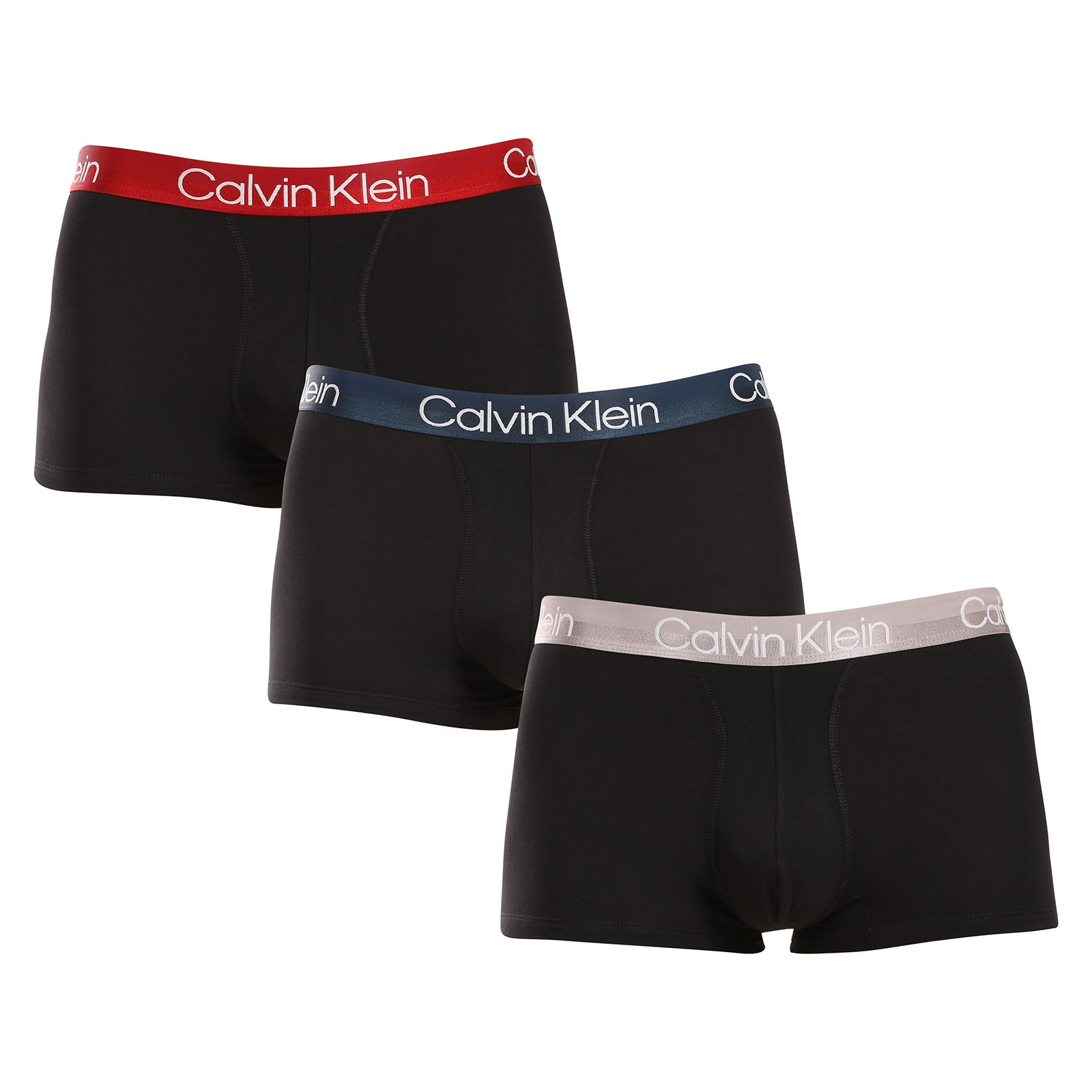 3PACK pánské boxerky Calvin Klein černé (NB2970A-PZI) XL, trenky / trenýrky