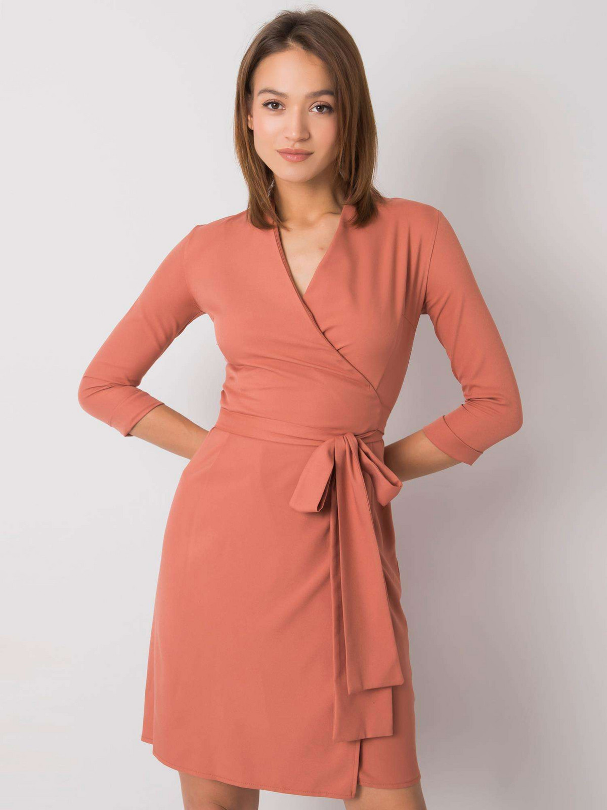 Dress-LK-SK-507665.17P-Dark Orange