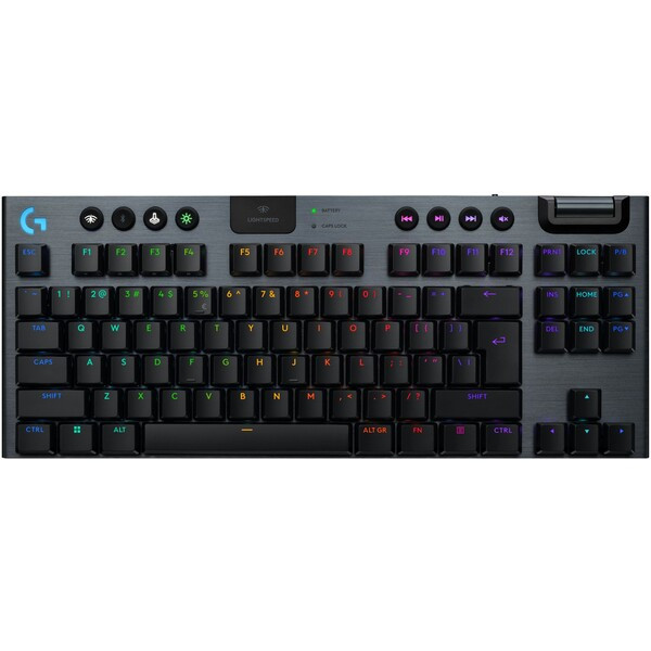 Logitech G915 X LIGHTSPEED TKL Linear herní klávesnice US černá