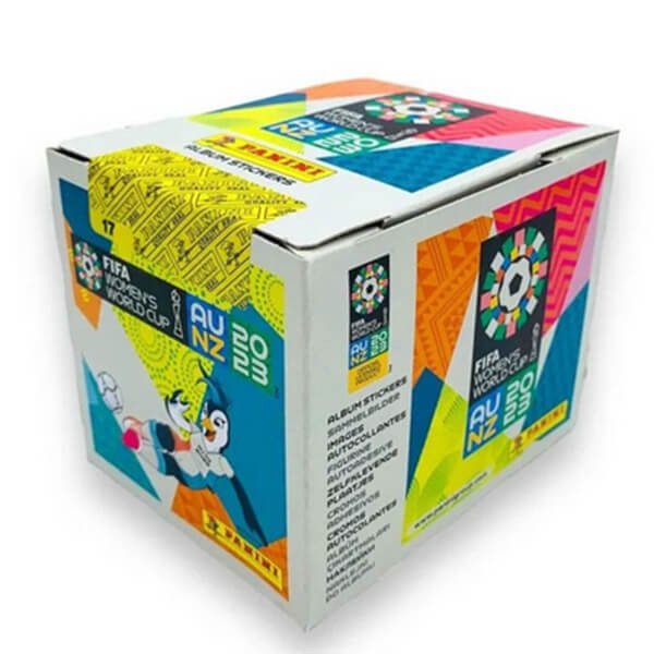 World Cup Women 2023 - fotbalové samolepky box 50 balíčků