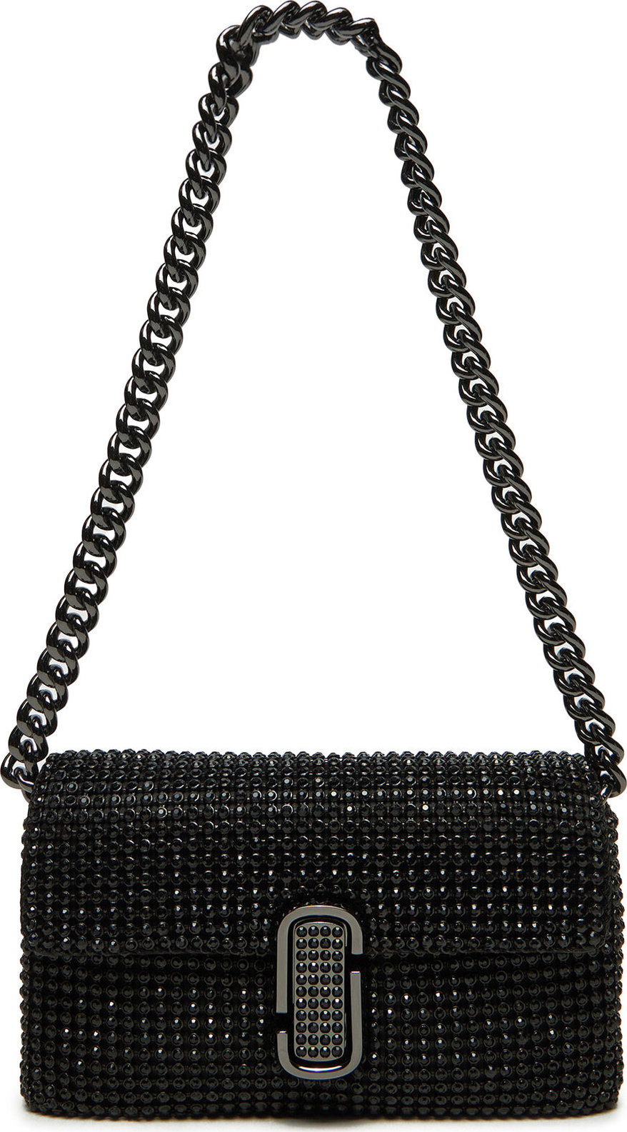 Kabelka Marc Jacobs The Rhinestone J Marc Mini Shoulder Bag H912M06RE22 Černá