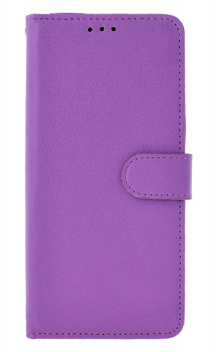 Pouzdro TopQ Xiaomi Redmi Note 13 knížkové fialové s přezkou 130169