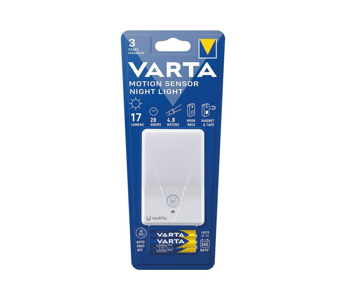 VARTA Varta 16624101421 - LED Orientační svítidlo se senzorem NIGHT LIGHT LED/3xAAA