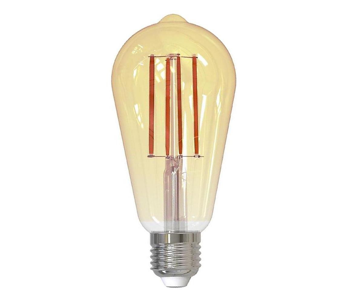 LED Stmívatelná žárovka FILAMENT VINTAGE ST64 E27/12W/230V 2000K