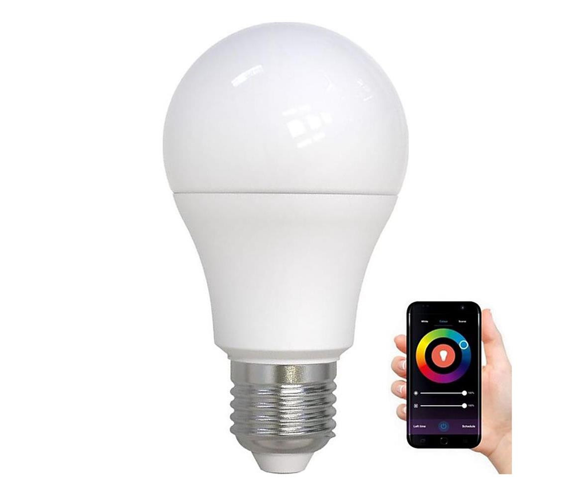 LED RGBW Stmívatelná žárovka A60 E27/9W/230V 2700-6500K Wi-Fi Tuya