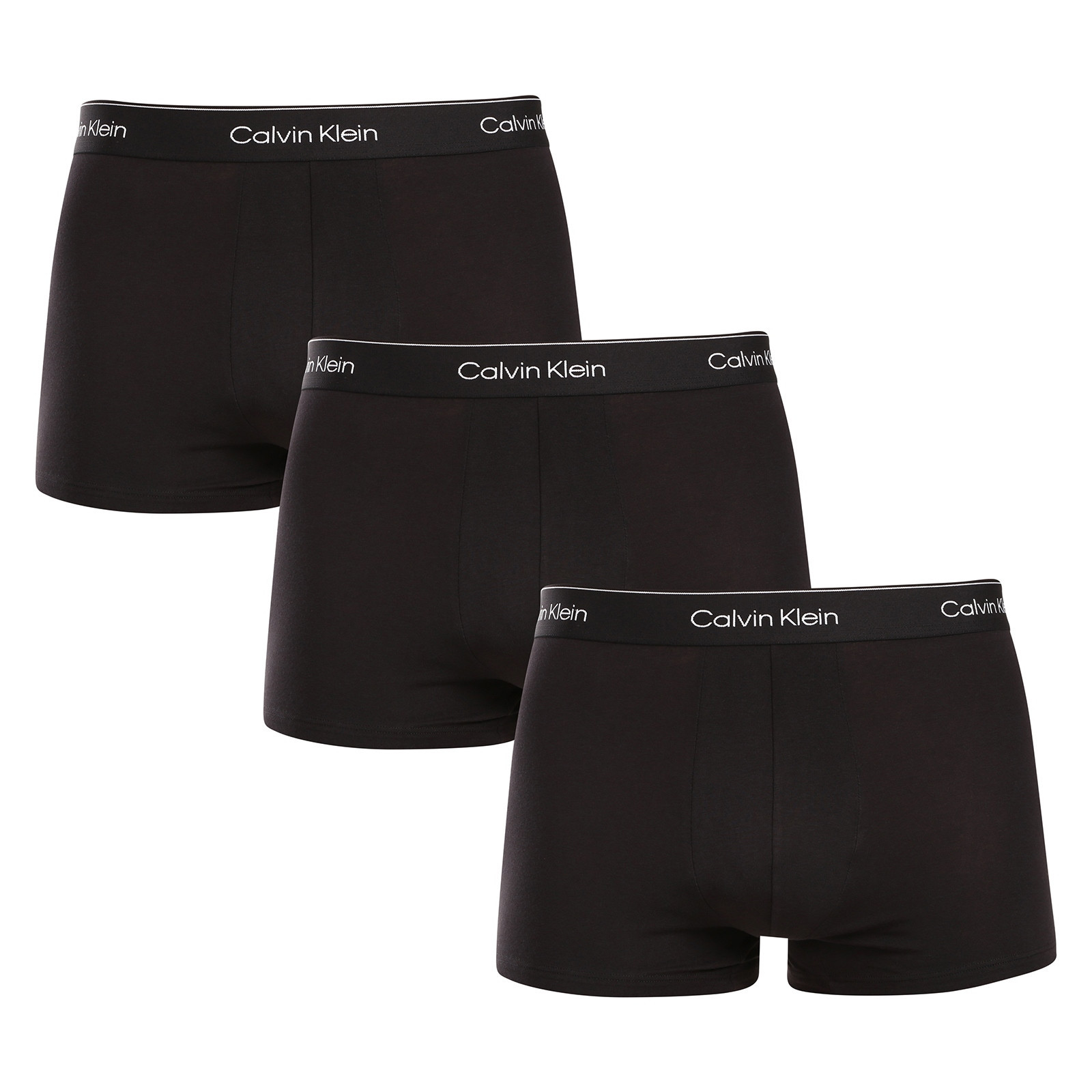 3PACK pánské boxerky Calvin Klein černé (NB3963A-TM6) M, trenky / trenýrky