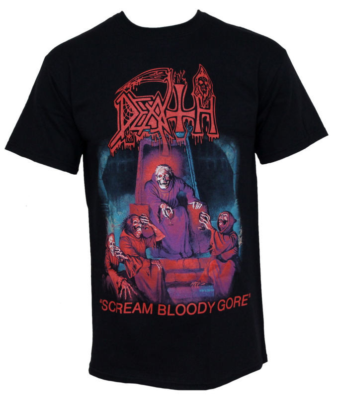 Tričko metal pánské Death - Scream Bloody Gore - RAZAMATAZ - ST1276 M