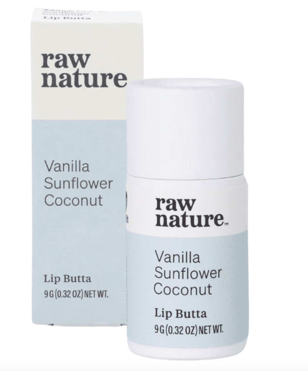 Raw Nature Raw Nature, Natural Lip Balm, Přírodní balzám na rty, Vanilka, 9 g