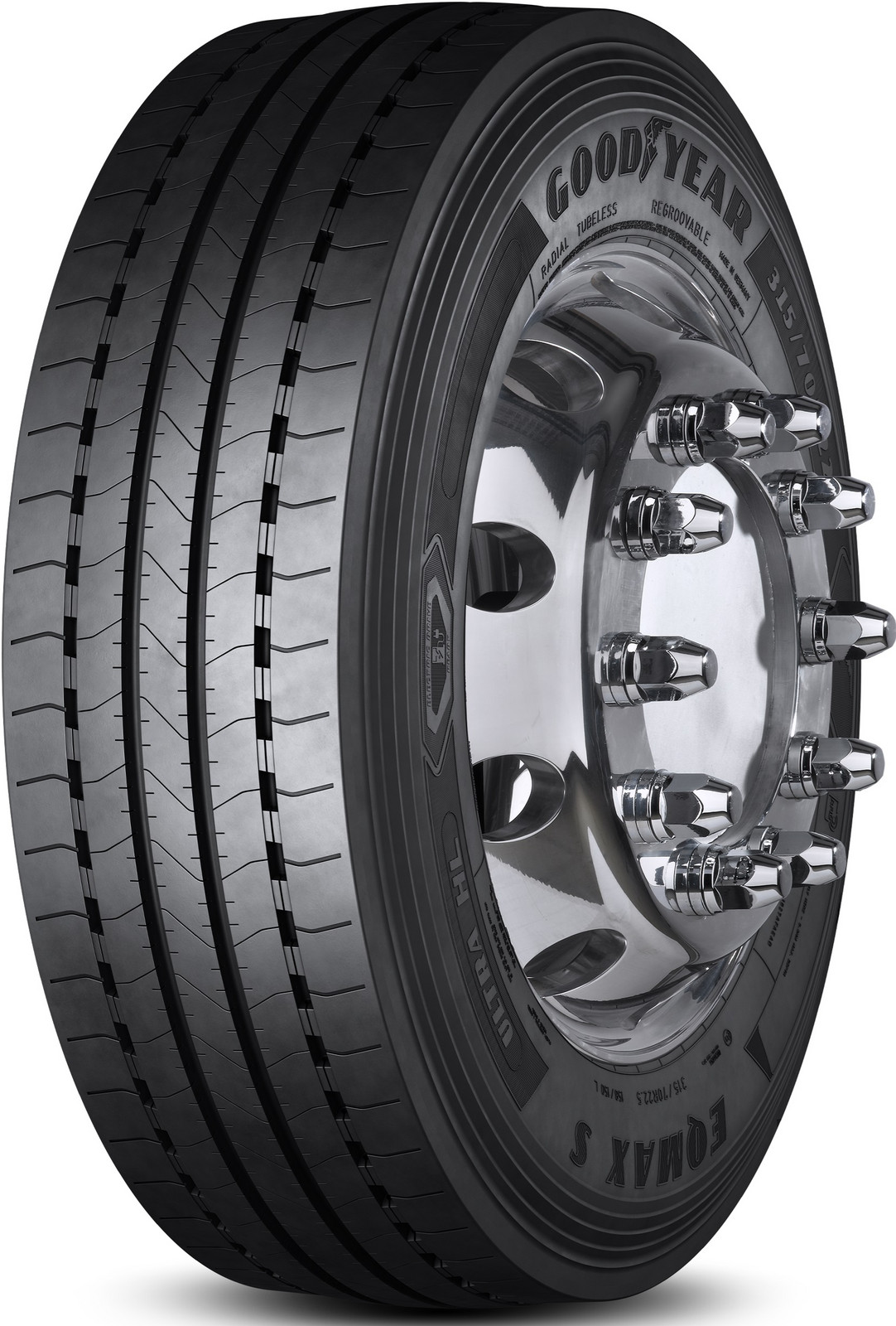 GOODYEAR 315/70 R 22.5 158/150L EQMAXSULT TL M+S 3PMSF