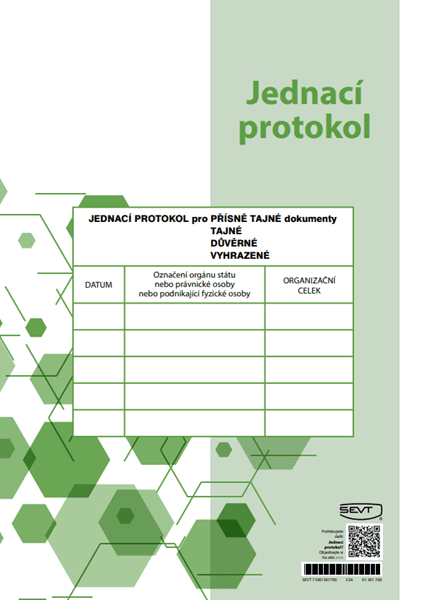 Jednací protokol podle vyhlášky č. 275/ 2022 Sb.