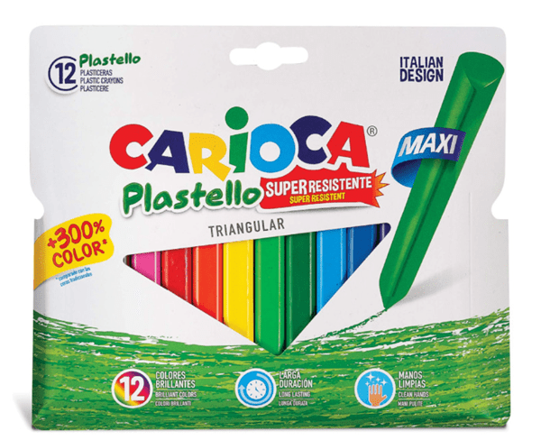 Voskovky Carioca Maxi Plastello 12 ks