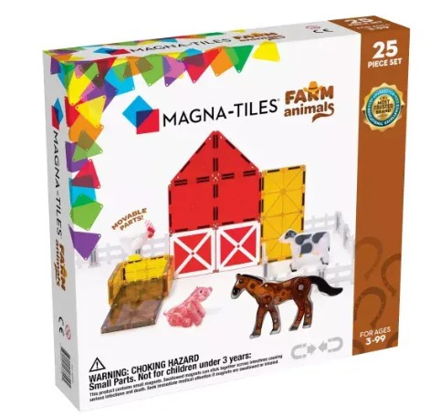 Valtech Magna Tiles - Farma (25 ks)