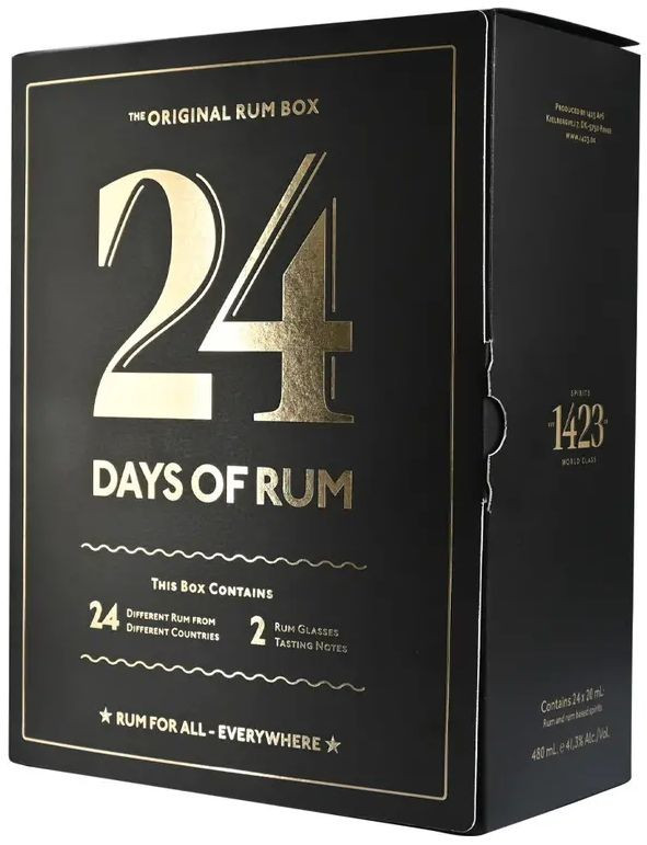 24 Days Rum kalendar 2023 mini 24x0.02l