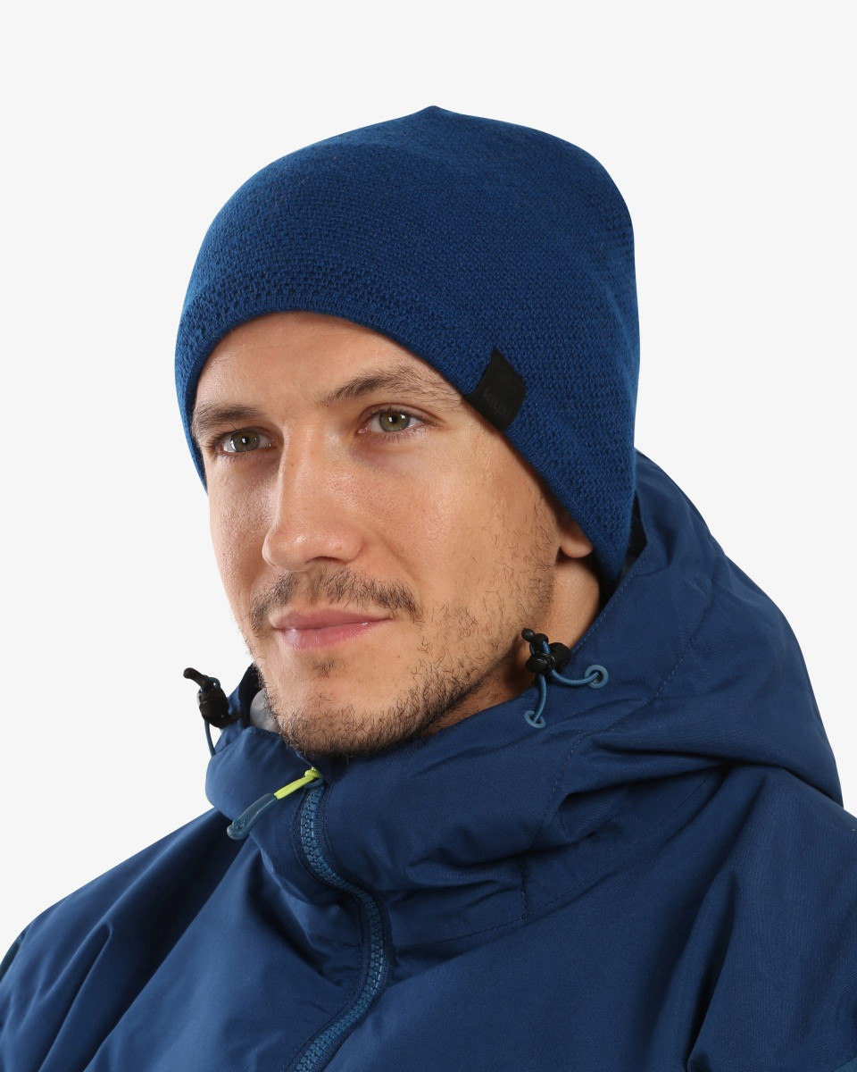 Pánská pletená čepice kilpi draco-m tmavě modrá uni