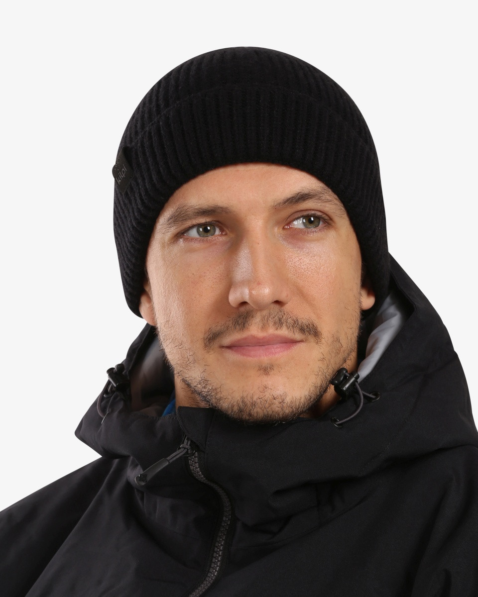 Pánská pletená čepice kilpi maneo-m černá uni