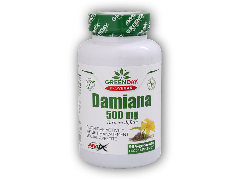 Amix GreenDay ProVegan Damiana 90 vege capsules