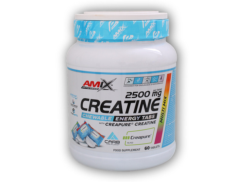 Amix Performance Series Performance Creatine 2500mg 60 Chewable Energy Tabs