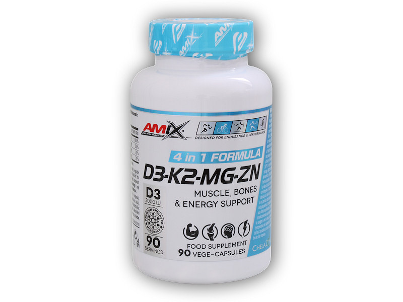 Amix Performance Series D3-K2-Mg-Zn 90 vege capsules