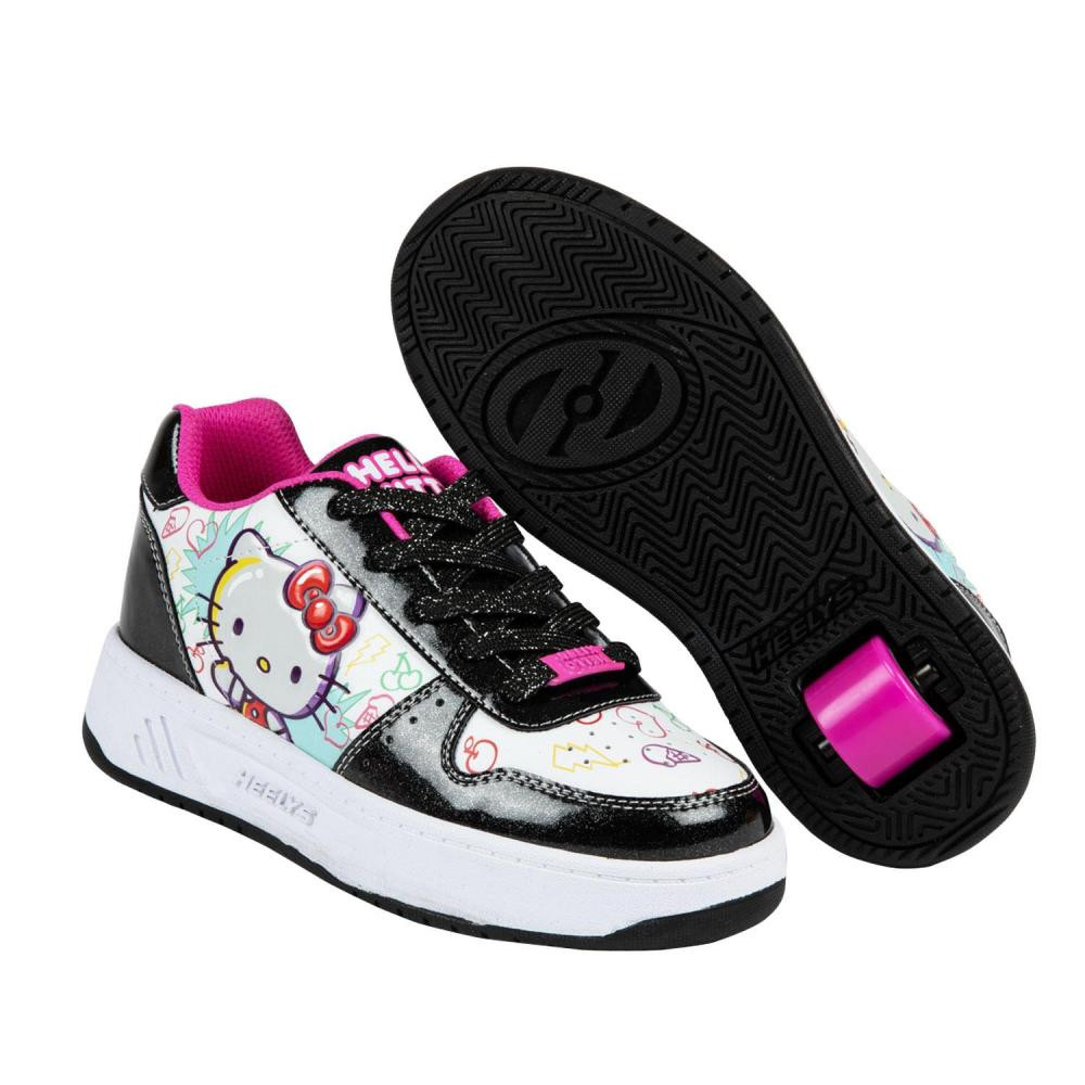 Heelys - Hello Kitty Kama HKC - Black/White/Pink - koloboty Velikost boty: 31