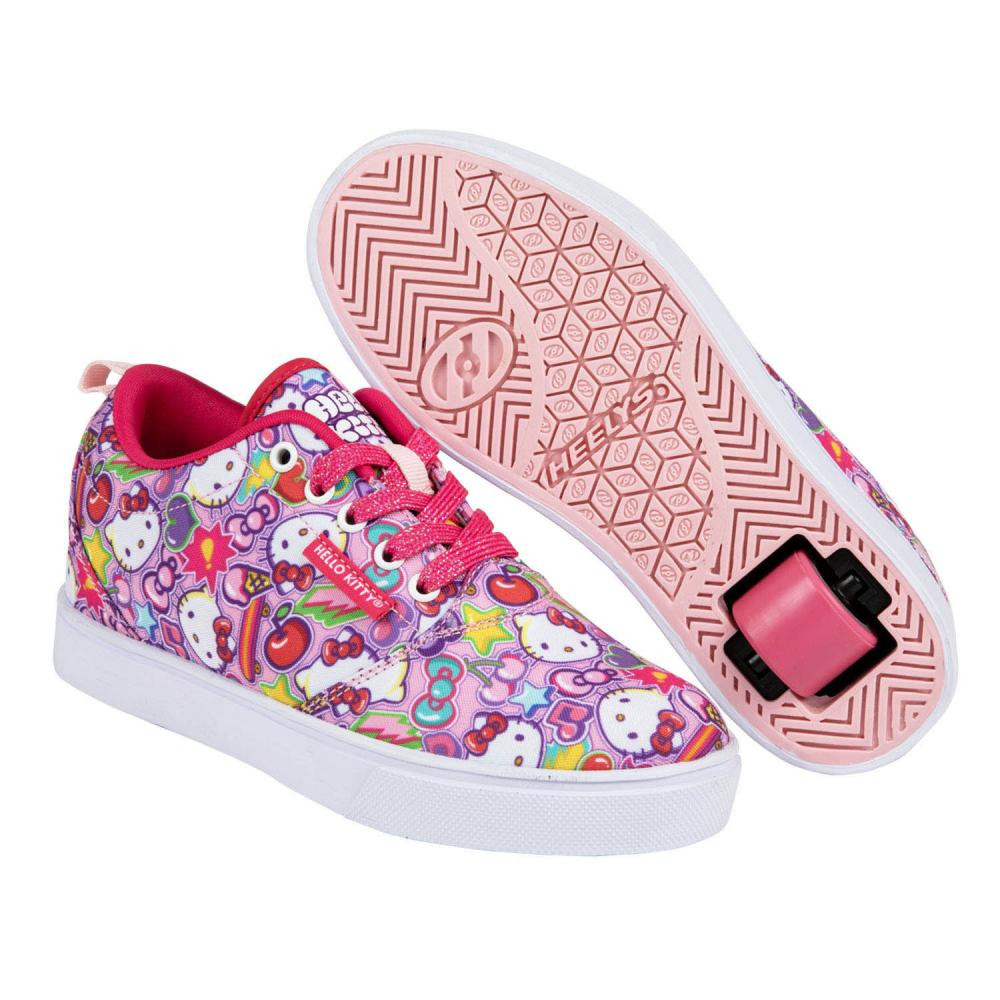 Heelys - Hello Kitty PRO 20 Prints HKC - Light Pink/Pink - koloboty Velikost boty: 31