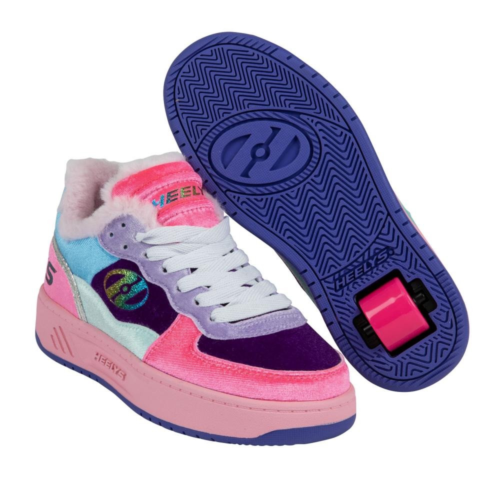 Heelys - Rezerve Low Velo - Pink/Violet/Arub - koloboty Velikost boty: 31