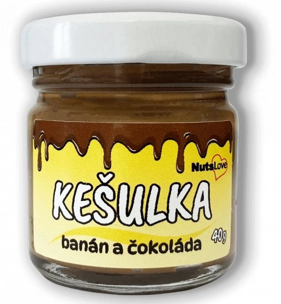 NutsLove Kešulka banán a čokoláda 40 g