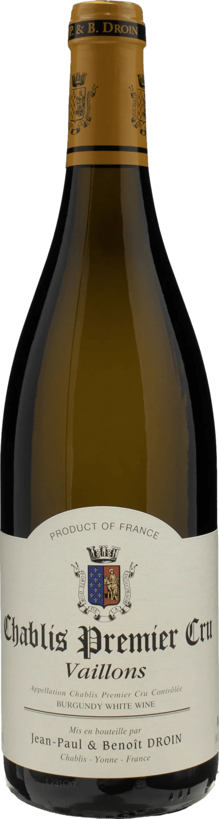 Jean-Paul & Benoit Droin Chablis Premier Cru Vaillons 2022