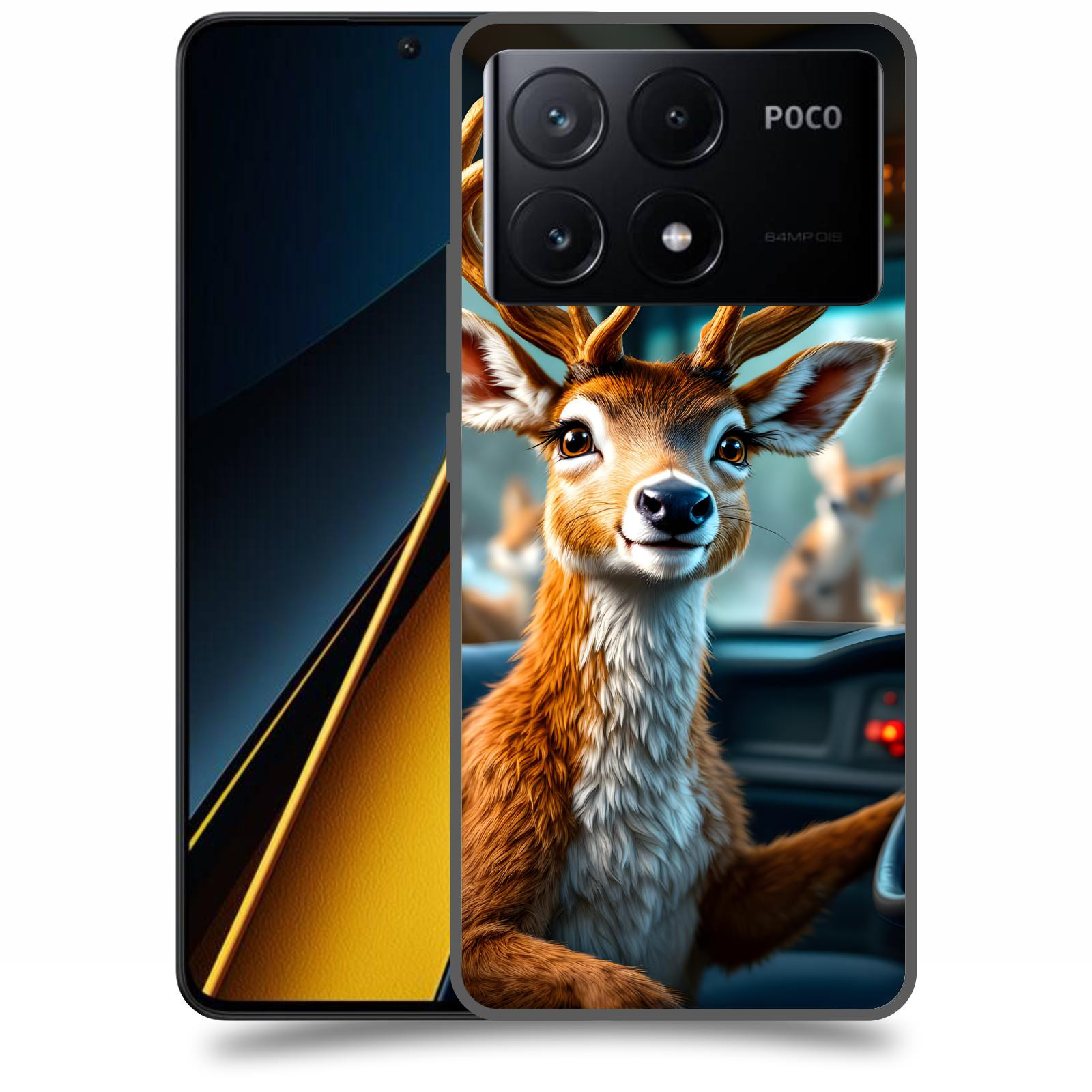 ACOVER Kryt na mobil Poco X6 Pro 5G - Jelen