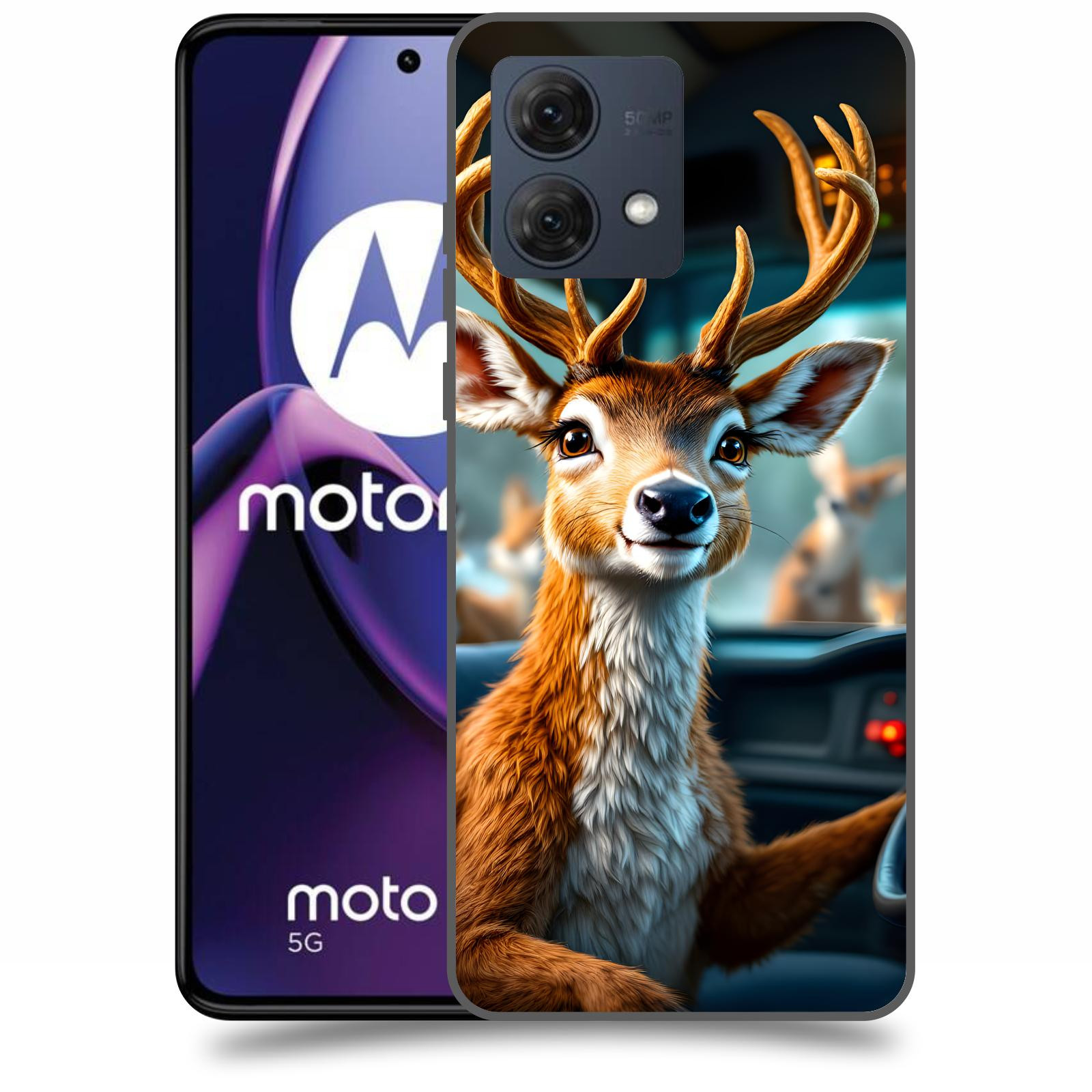 ACOVER Kryt na mobil Motorola Moto G84 5G - Jelen