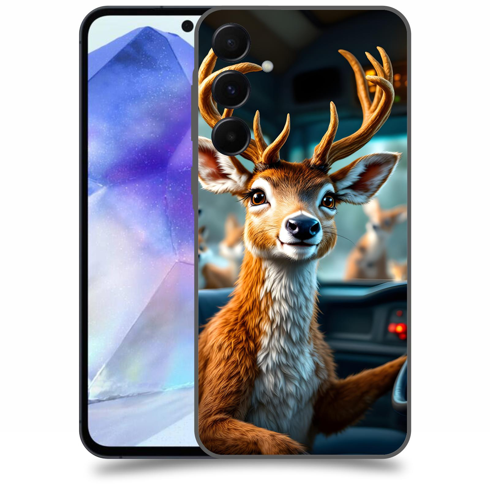 ACOVER Kryt na mobil Samsung Galaxy A55 5G - Jelen