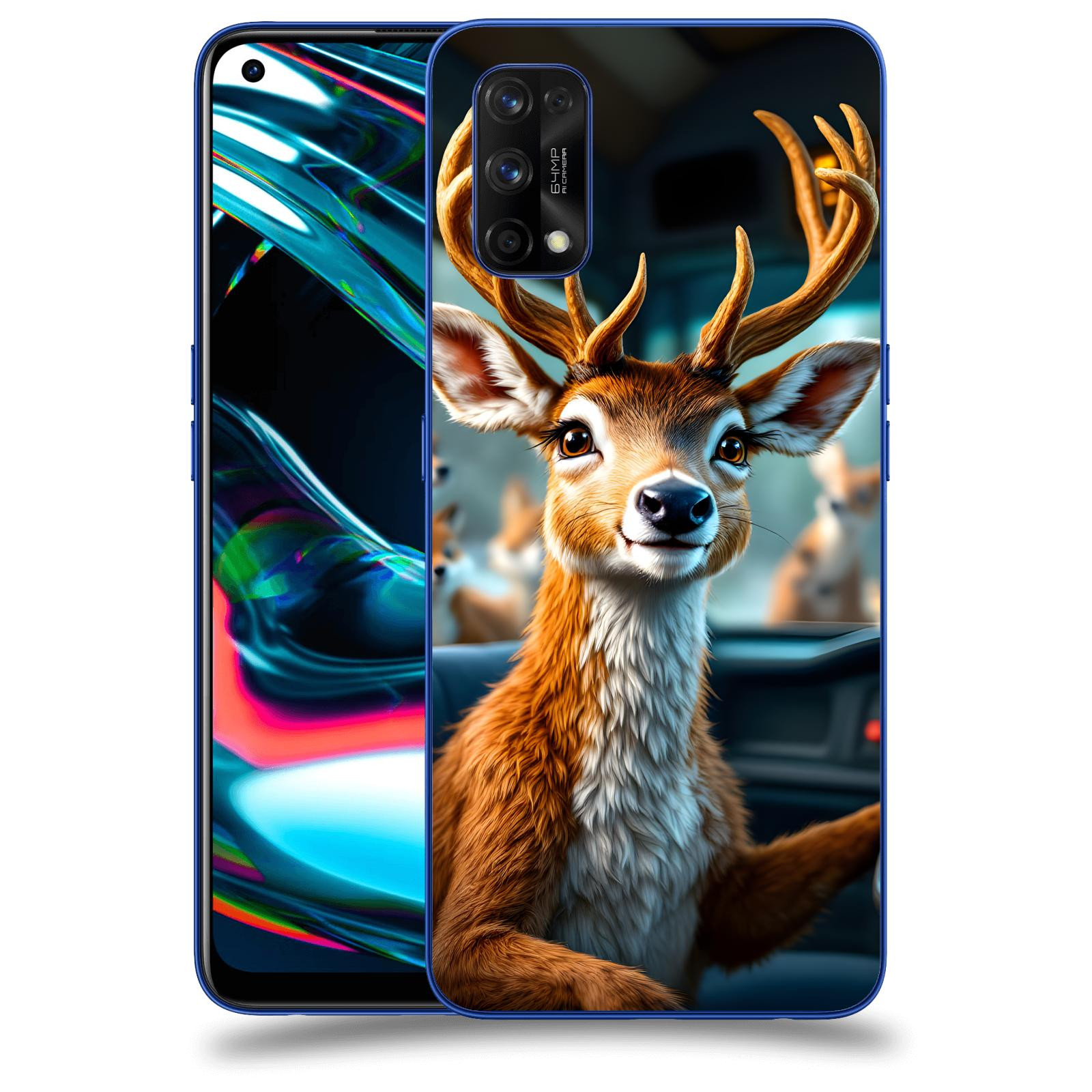 ACOVER Kryt na mobil Realme 7 Pro - Jelen
