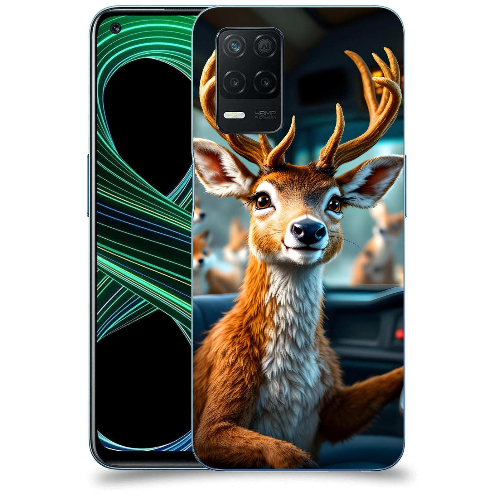 ACOVER Kryt na mobil Realme 8 5G - Jelen