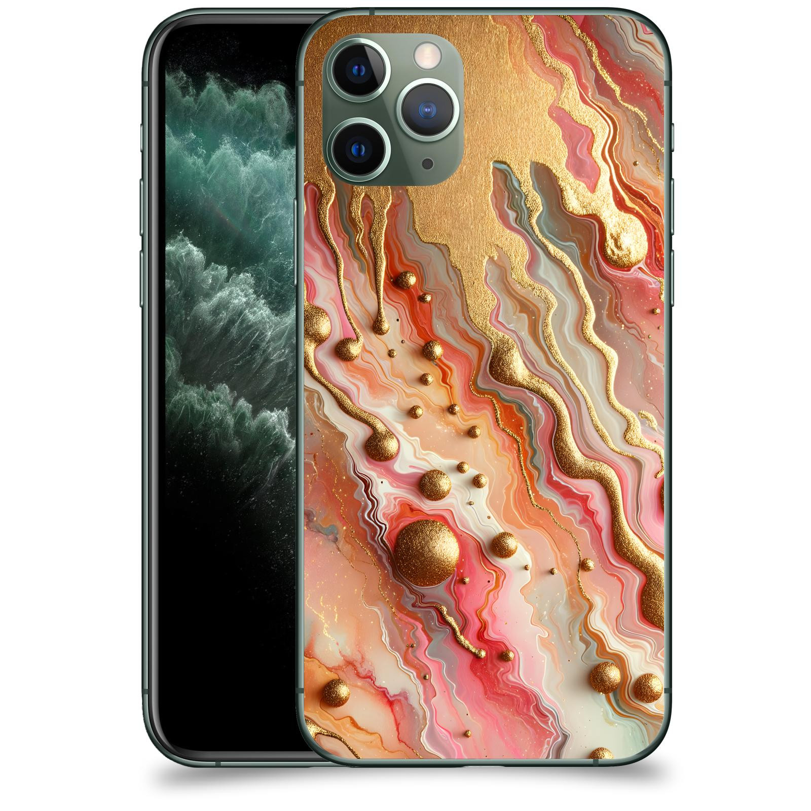 ACOVER Kryt na mobil Apple iPhone 11 Pro - Liquid Gold