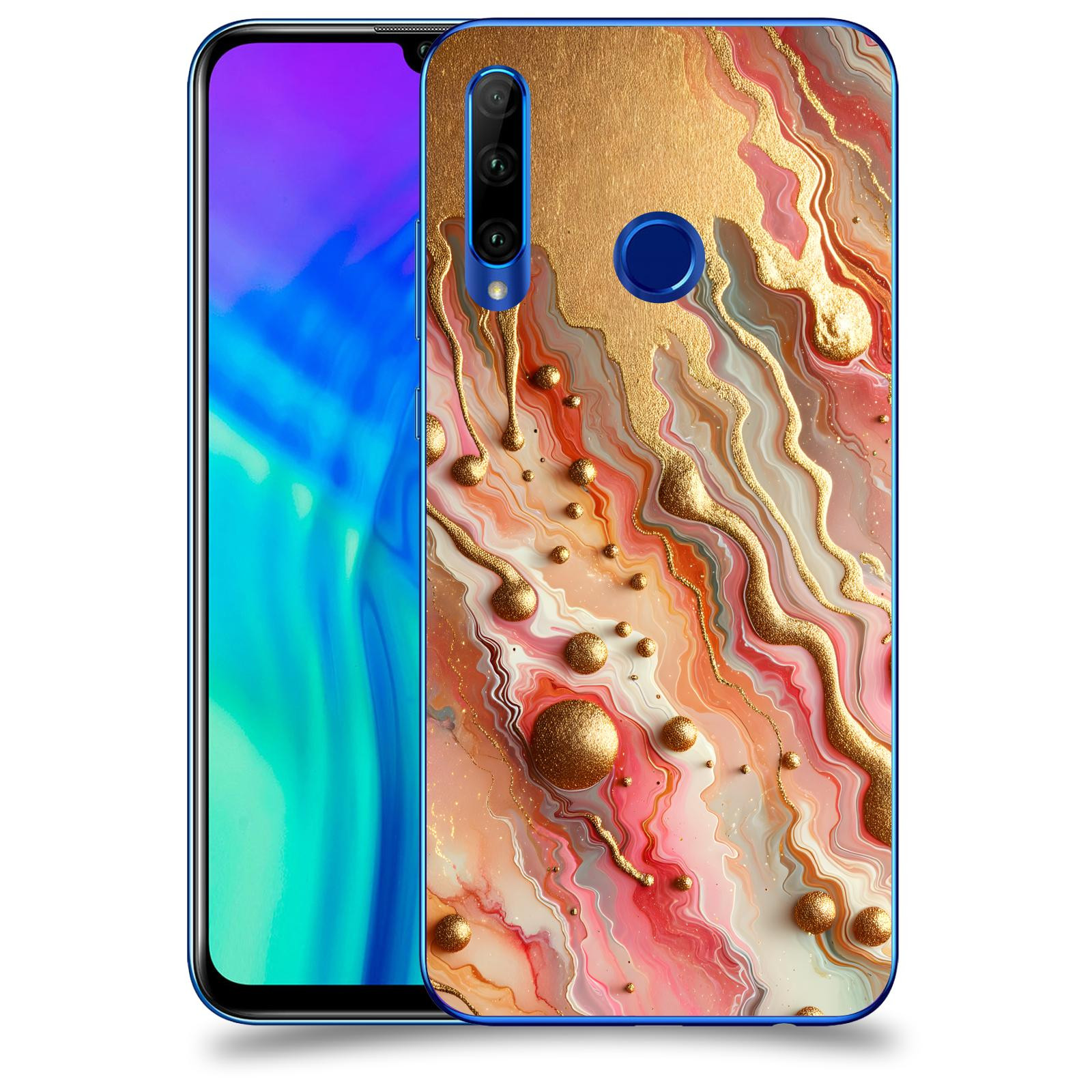 ACOVER Kryt na mobil Honor 20 Lite - Liquid Gold