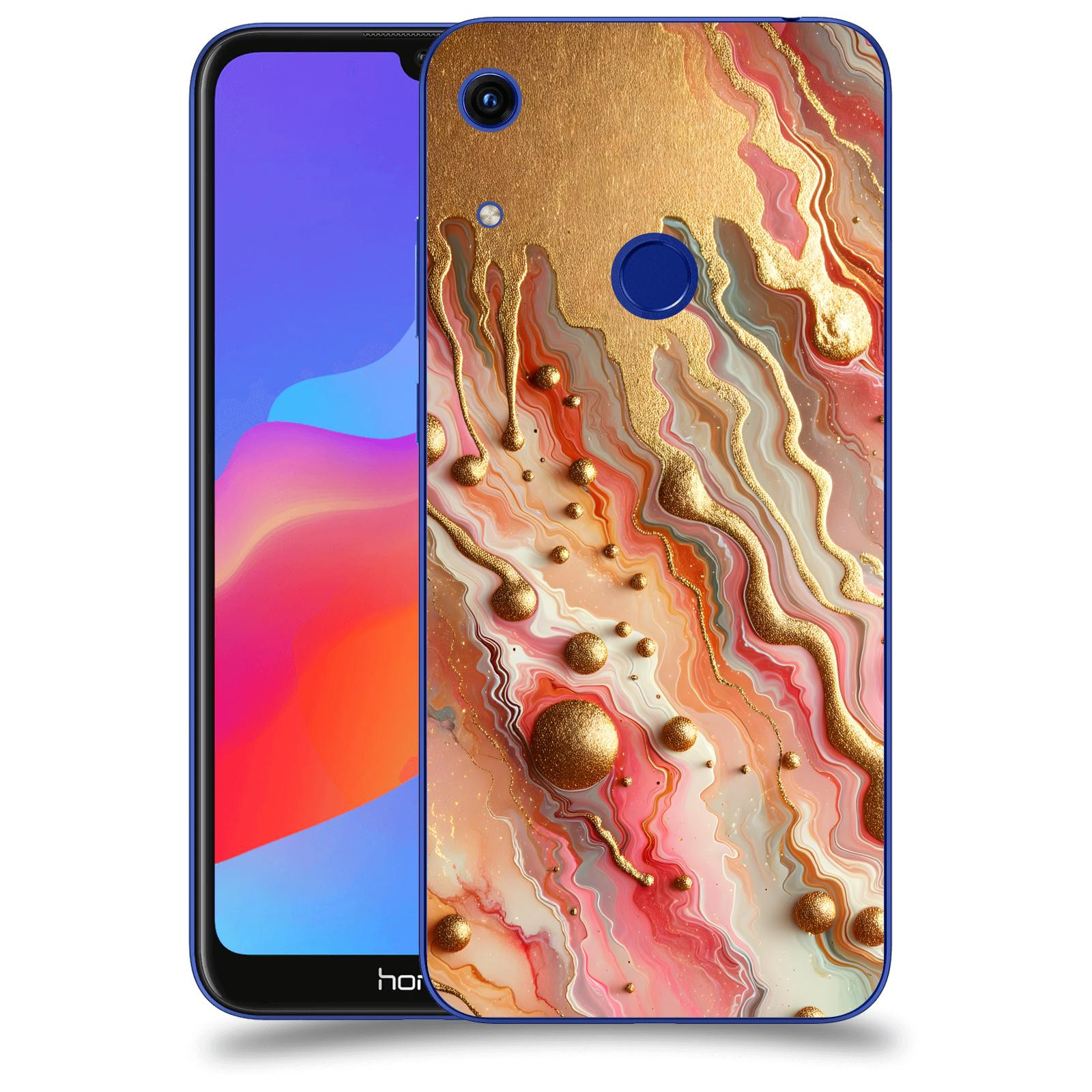 ACOVER Kryt na mobil Honor 8A - Liquid Gold