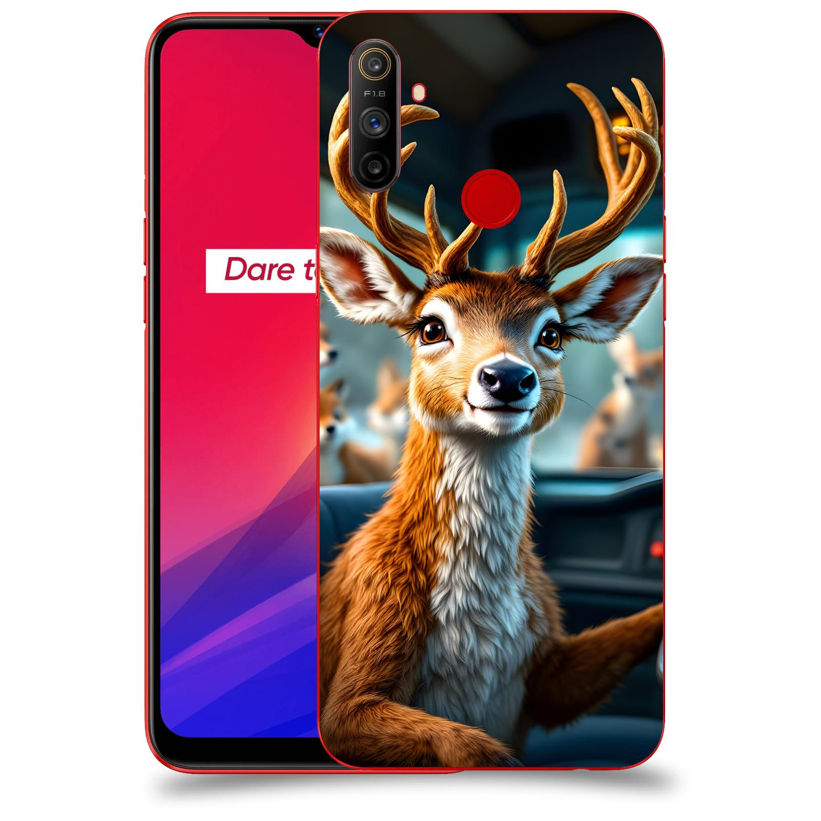 ACOVER Kryt na mobil Realme C3 - Jelen