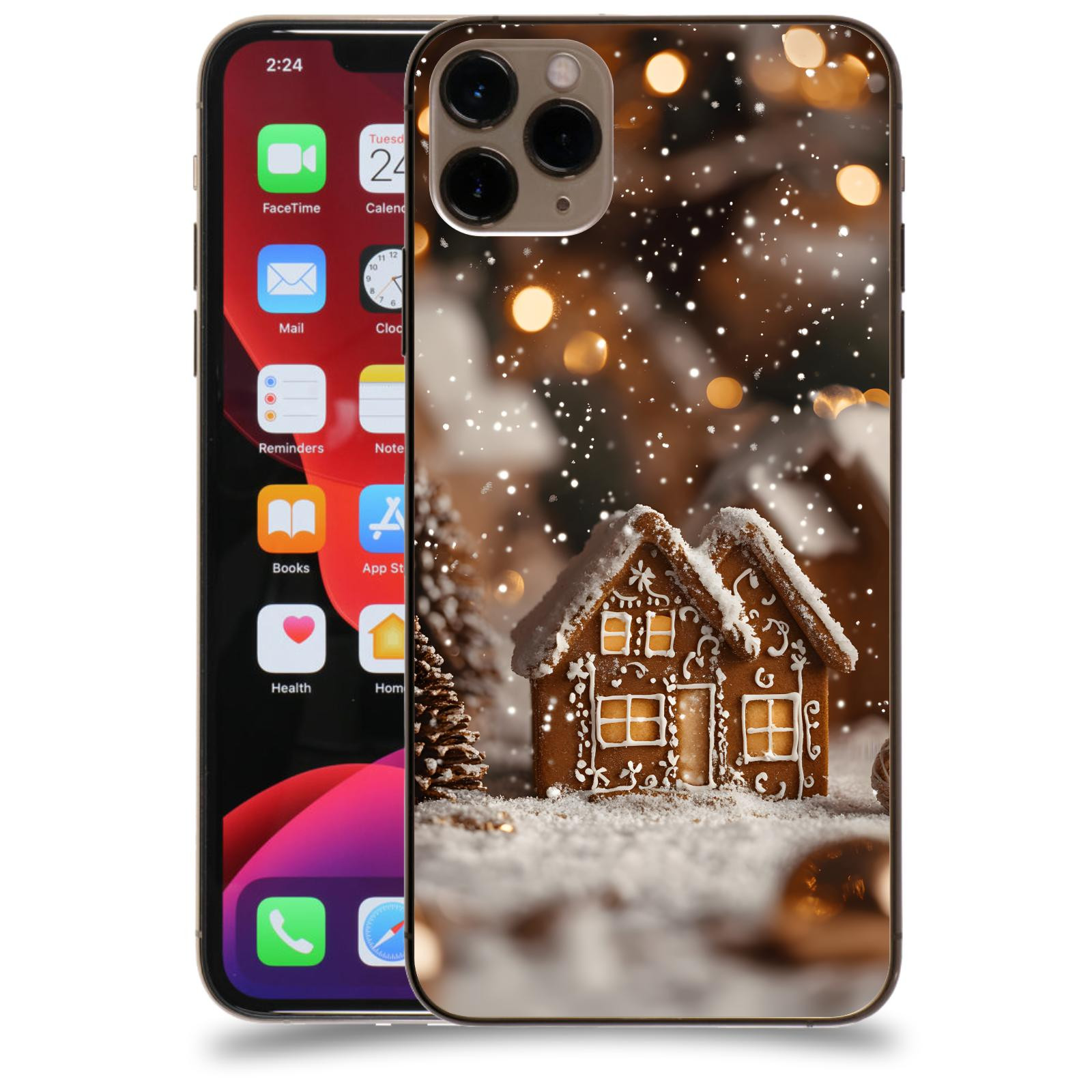 ACOVER Kryt na mobil Apple iPhone 11 Pro Max - Perníková chaloupka