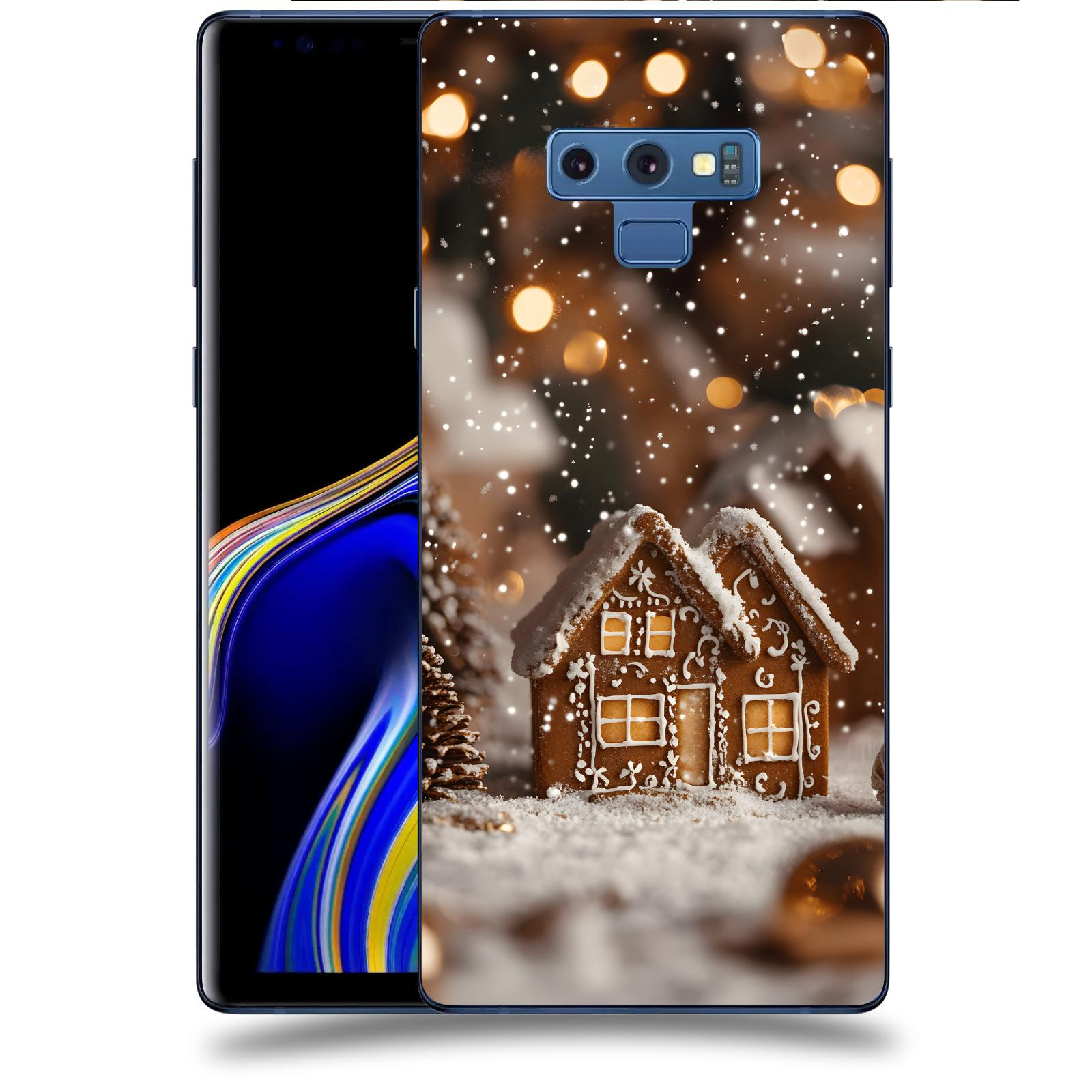 ACOVER Kryt na mobil Samsung Galaxy Note 9 N960F - Perníková chaloupka