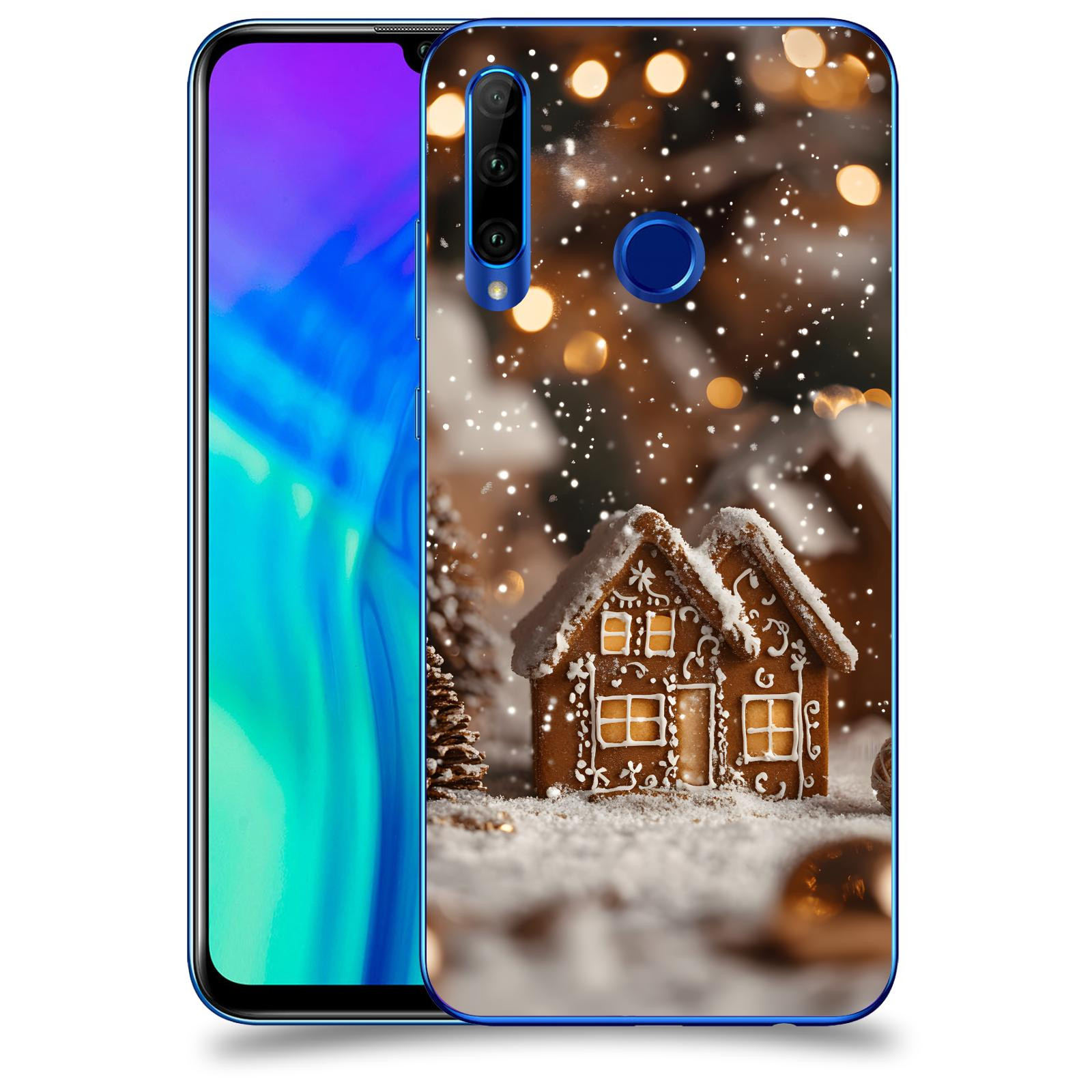 ACOVER Kryt na mobil Honor 20 Lite - Perníková chaloupka