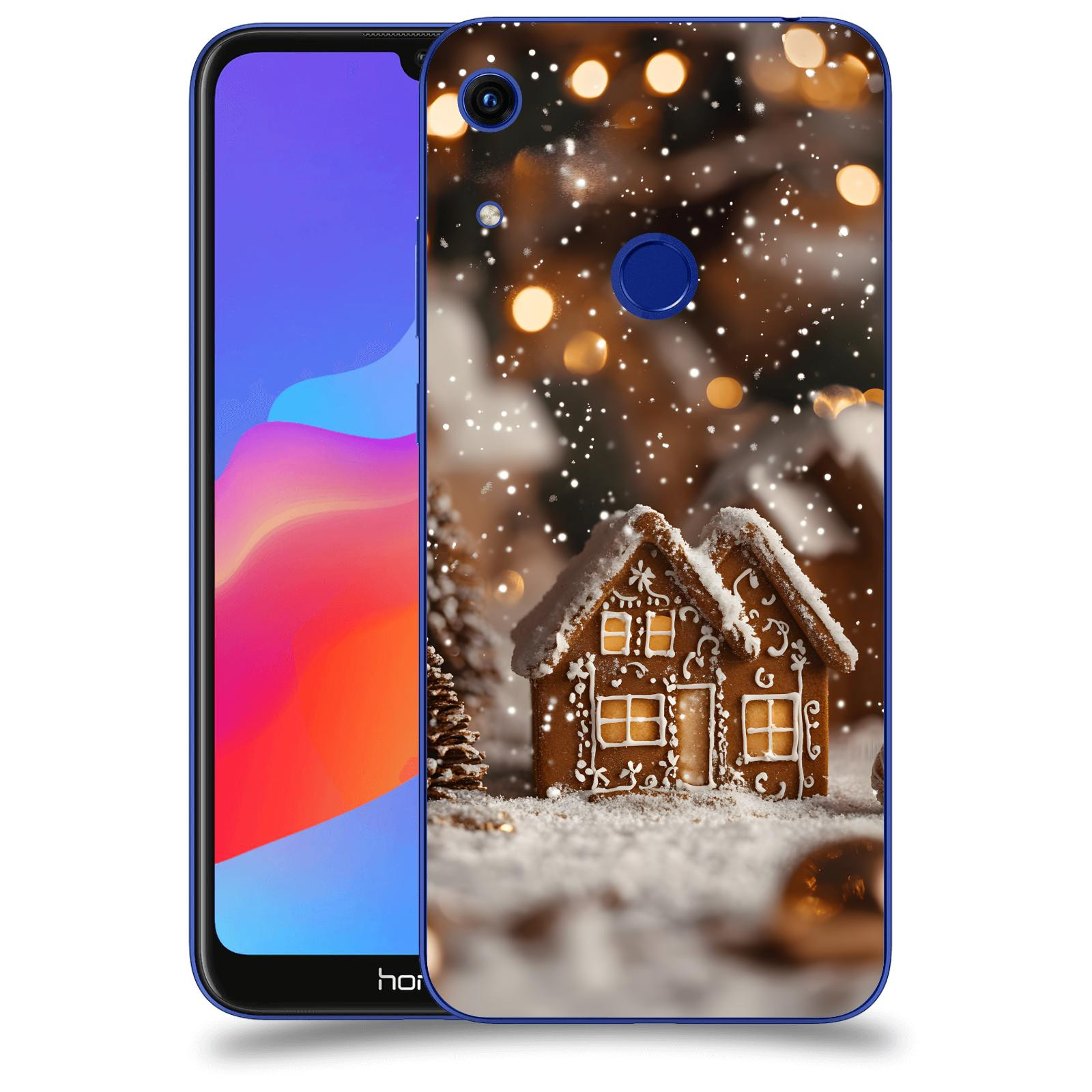 ACOVER Kryt na mobil Honor 8A - Perníková chaloupka