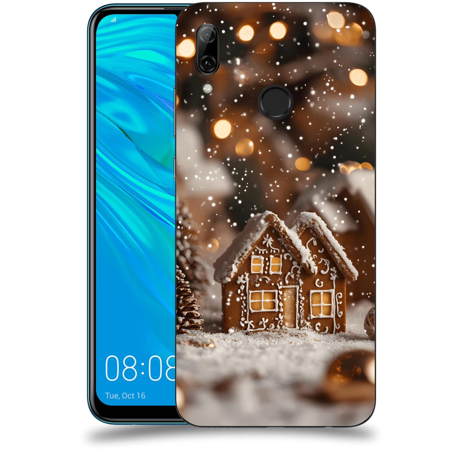 ACOVER Kryt na mobil Huawei P Smart 2019 - Perníková chaloupka