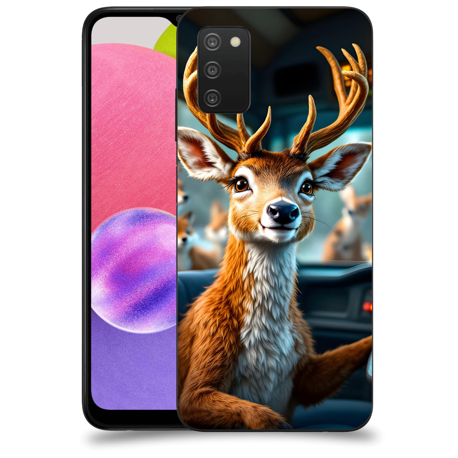 ACOVER Kryt na mobil Samsung Galaxy A03s A037G - Jelen