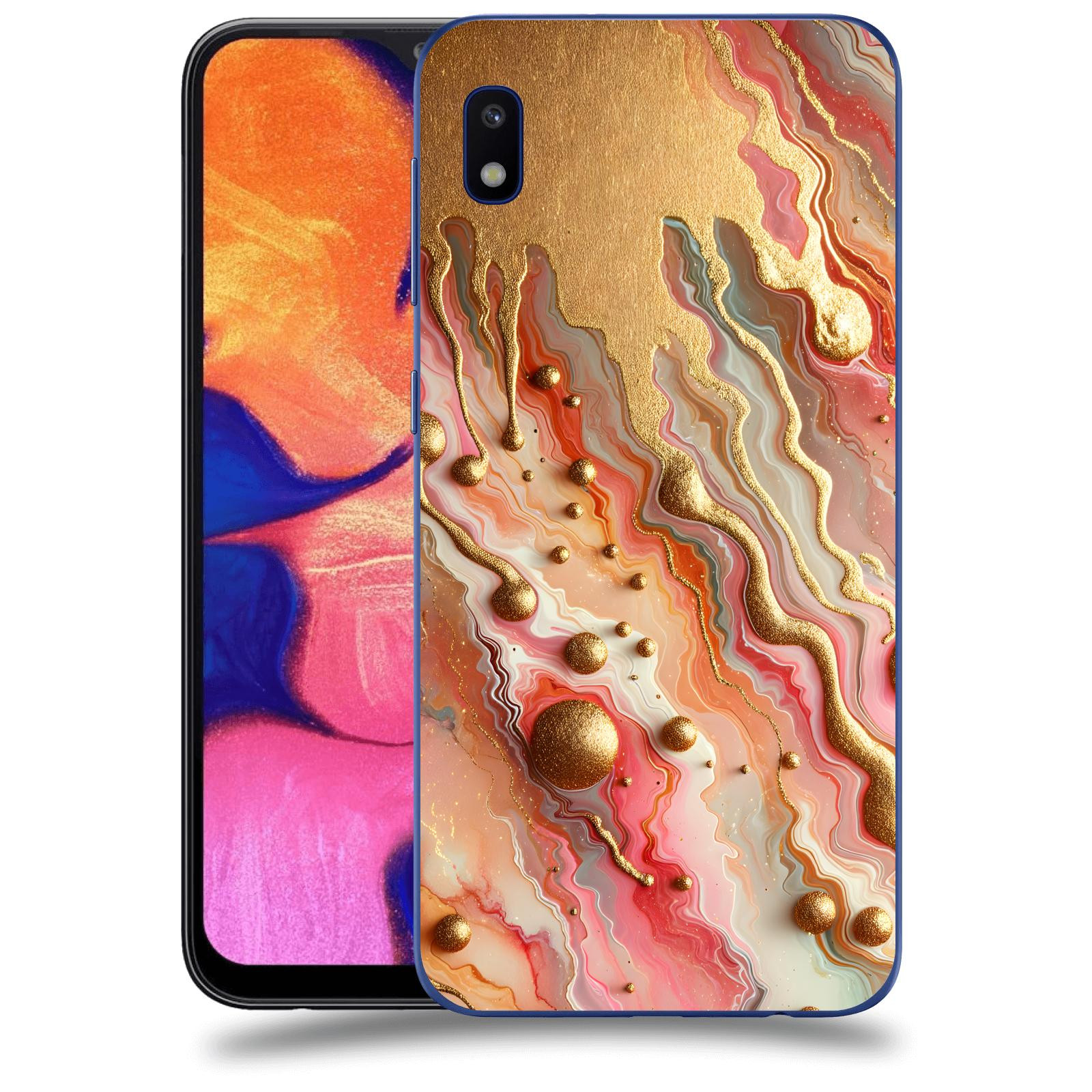 ACOVER Kryt na mobil Samsung Galaxy A10 A105F - Liquid Gold